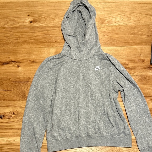 Nike Heather Gray Pullover Hoodie - Picture 1 of 3
